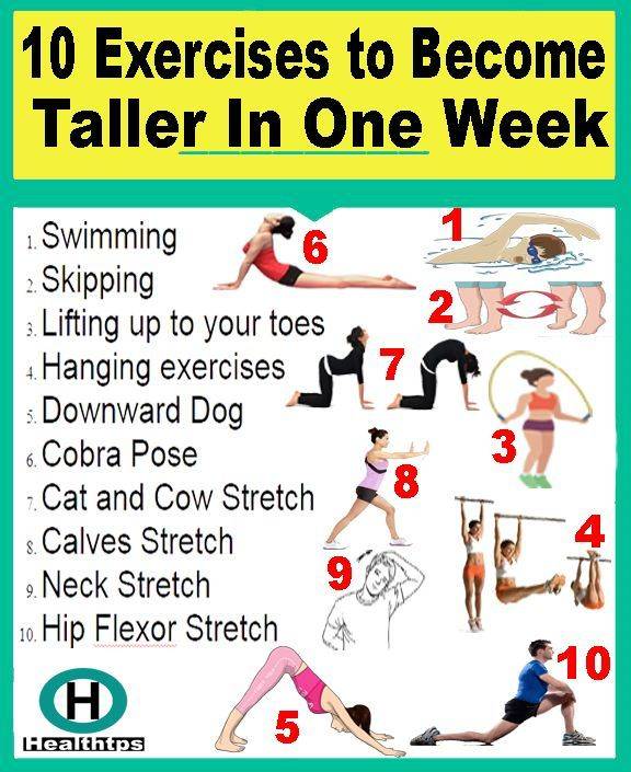 how to grow taller in one week